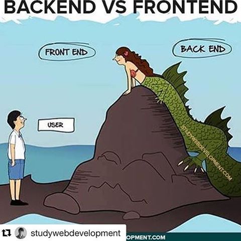 backend and frontend